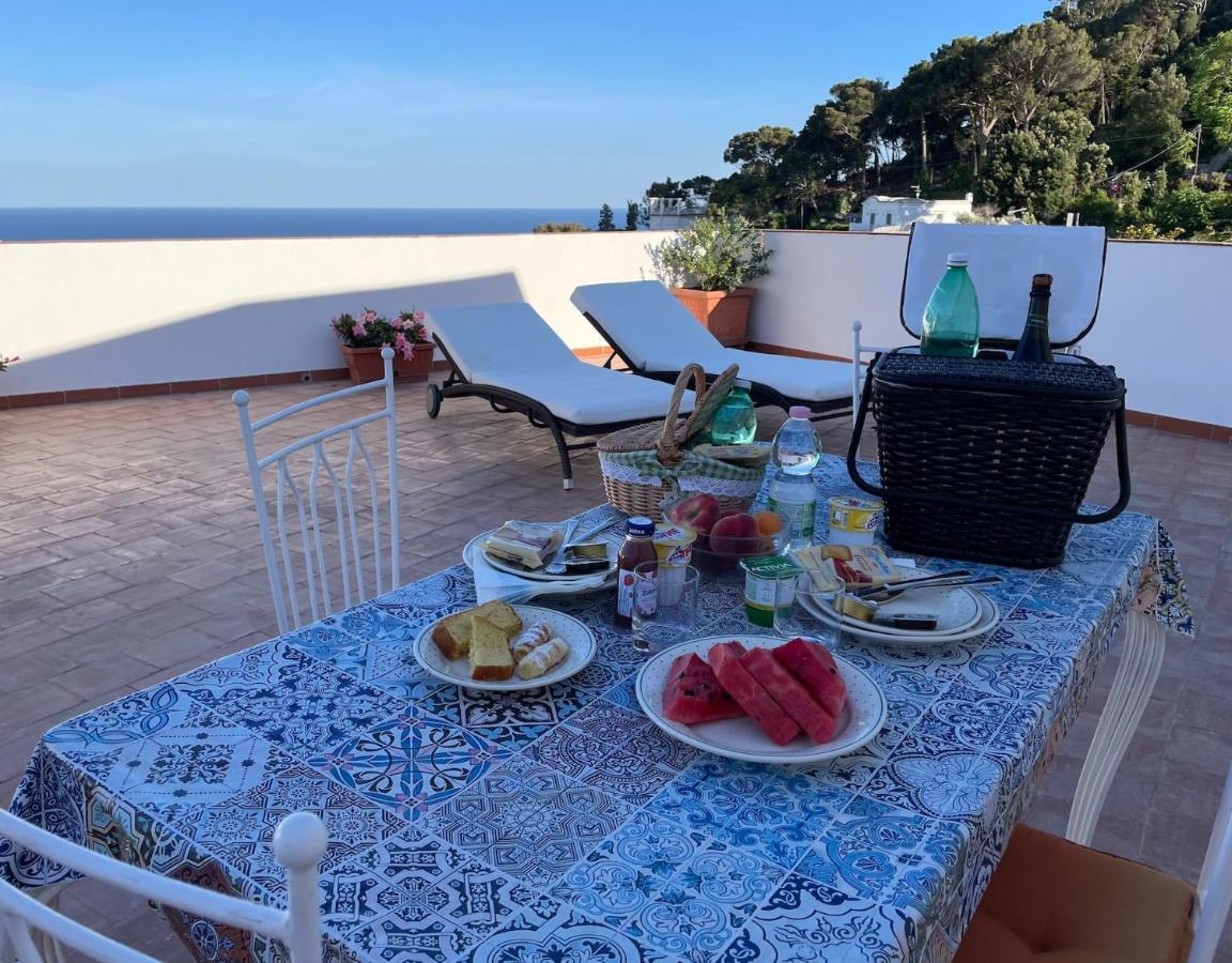 Apartament Tiberi Capri Zewnętrze zdjęcie